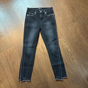 7 For All Mankind Women's Skinny Jeans - Black